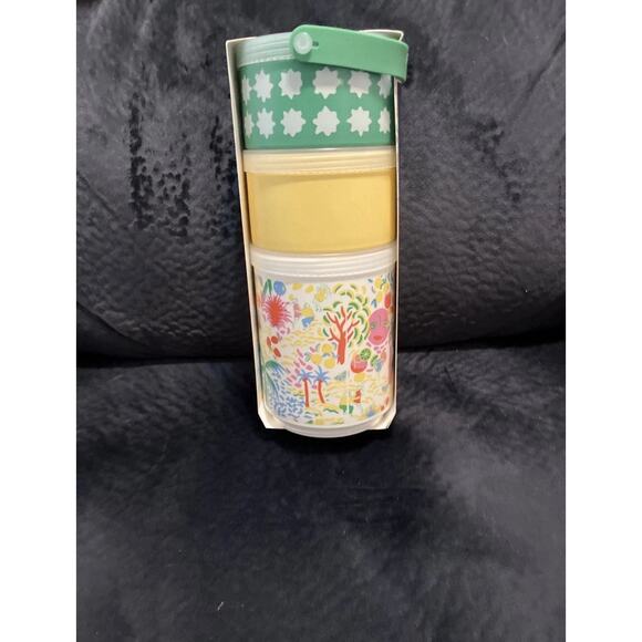 Roller Rabbit x Target 3-Container Snackle Stack NEW IN HAND Stackable BPA Free - Picture 3 of 8